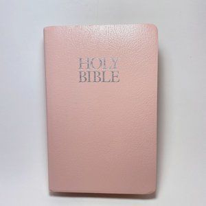 2007 Pink Holy Bible Faux Leather